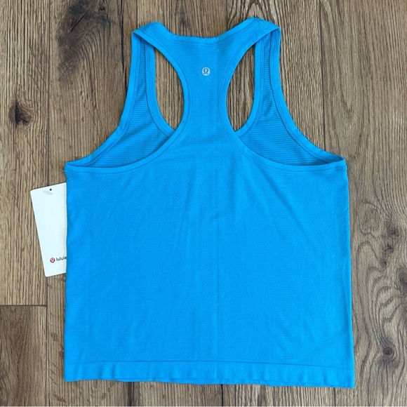 NWT Lululemon Swiftly Tech Racerback Tank Top *Race In Kayak Blue Size 8 - Picture 2 of 6